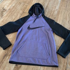 Nike Womens Hoodie - Purple/Black